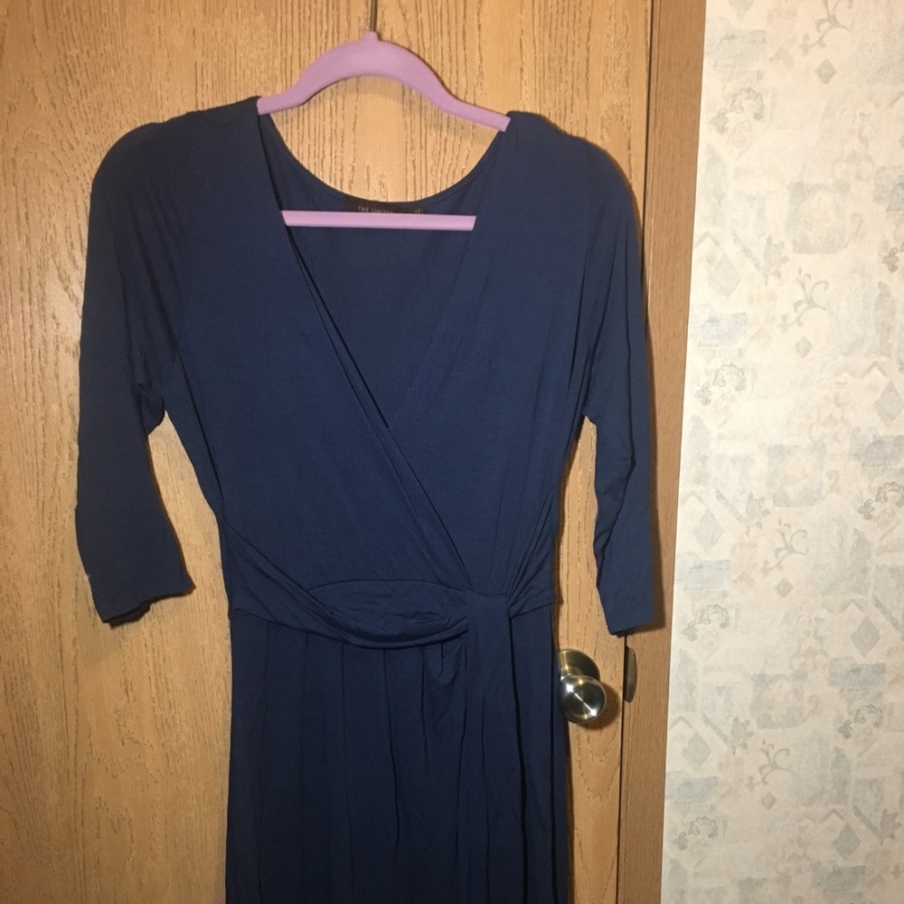 Navy blue dress from the Limited
